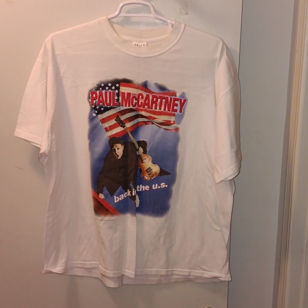 Paul McCartney concert T-shirt. 2XL